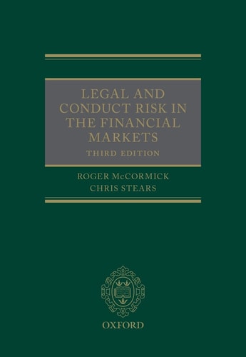 Legal and Conduct Risk in the Financial Markets