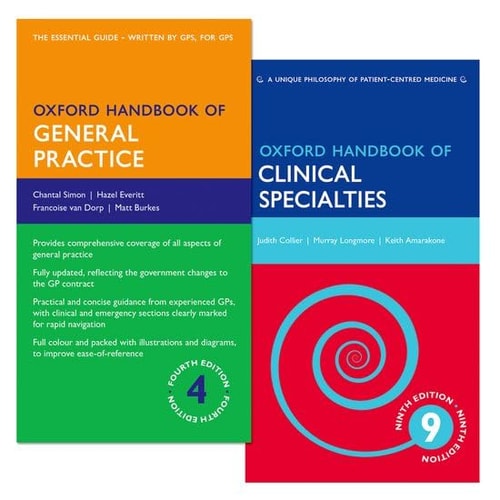 Oxford Handbook of Clinical Specialties and Oxford Handbook of General Practice: Pack
