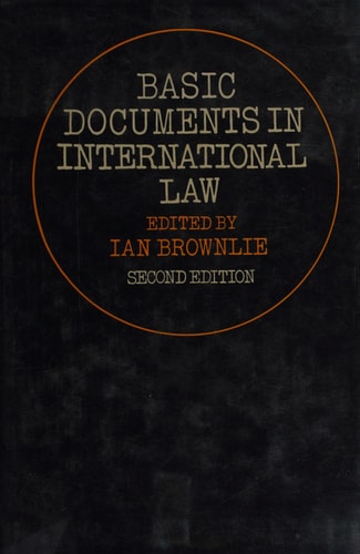 Basic Documents in International Law