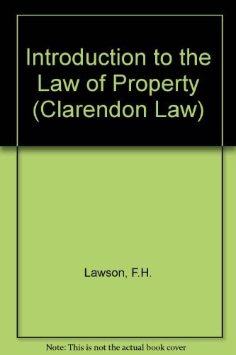 Introduction to the Law of Property