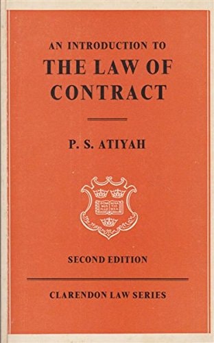 Introduction to the Law of Contract