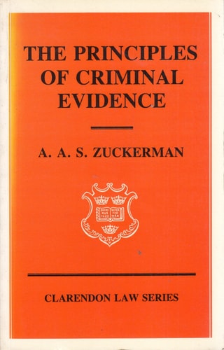 The Principles of Criminal Evidence