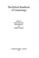 The Oxford Handbook of Criminology