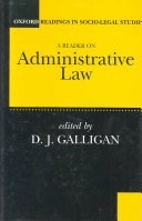 A Reader on Administrative Law