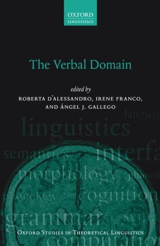The Verbal Domain: Oxford Studies in Theoretical Linguistics