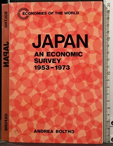 Japan: An Economic Survey, 1953-1973