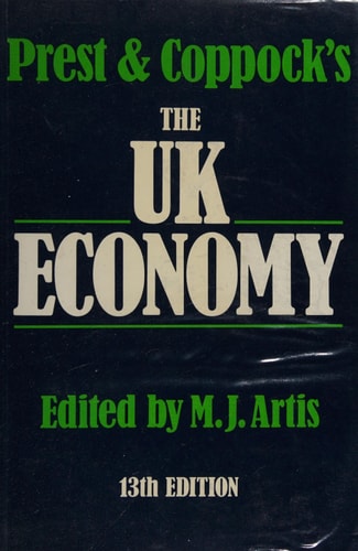 The UK Economy: A Manual of Applied Economics