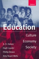 Education: Culture, Economy, and Society