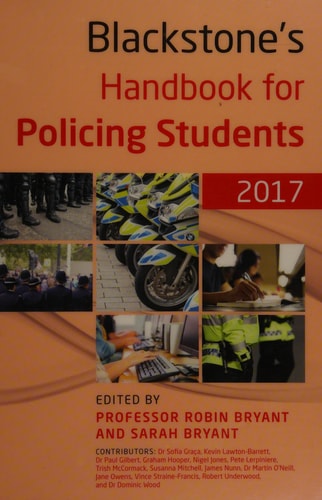 Blackstone's Handbook for Policing Students
