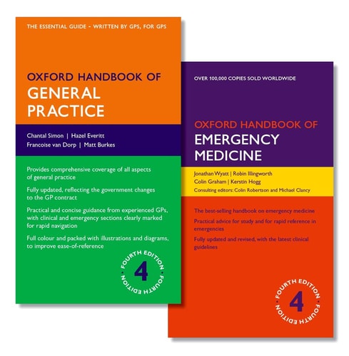 Oxford Handbook of General Practice and Oxford Handbook of Emergency Medicine
