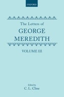 Letters of George Meredith: Volume III