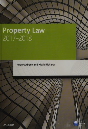 Property Law: Legal Practice Course Manuals