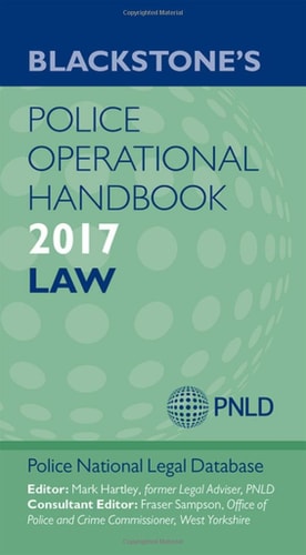 Blackstone's Police Operational Handbook