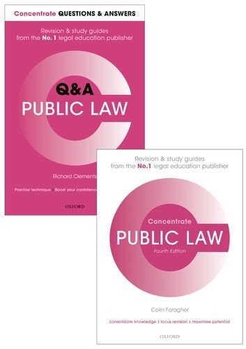 Public Law Revision Pack: Law Revision and Study Guide