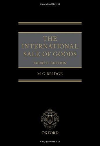The International Sale of Goods