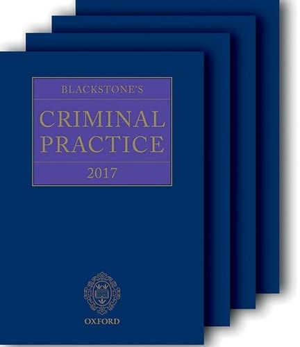 Blackstone's Criminal Practice