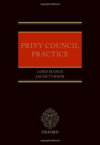 Privy Council Practice