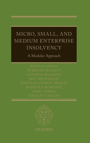Micro, Small, and Medium Enterprise Insolvency: A Modular Approach