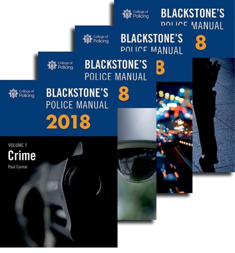 Blackstone's Police Manuals: Four Volume Set