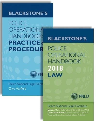 Blackstone's Police Operational Handbook: Law & Practice and Procedure Pack