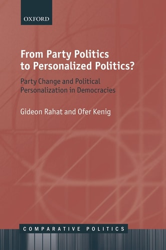 From Party Politics to Personalized Politics: Party Change and Political Personalization in Democracies