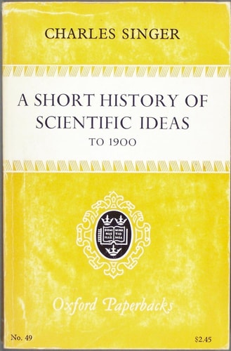 A Short History of Scientific Ideas to 1900