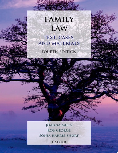 Family Law Text, Cases, and Materials