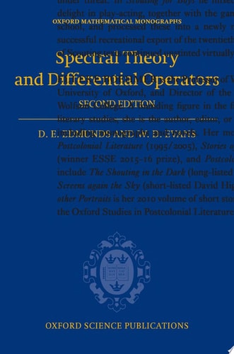 Spectral Theory and Differential Operators