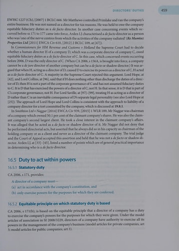 Mayson, French & Ryan on Company Law