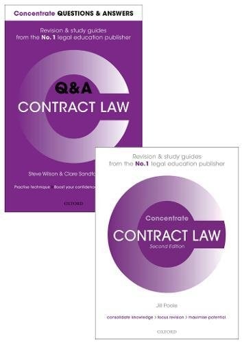 Contract Law Revision Pack: Law Revision and Study Guide