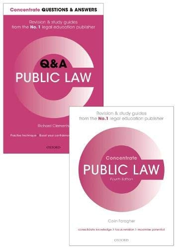 Public Law Revision Pack: Law Revision and Study Guide