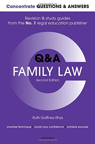 Concentrate Q&A Family Law: Law Revision and Study Guide