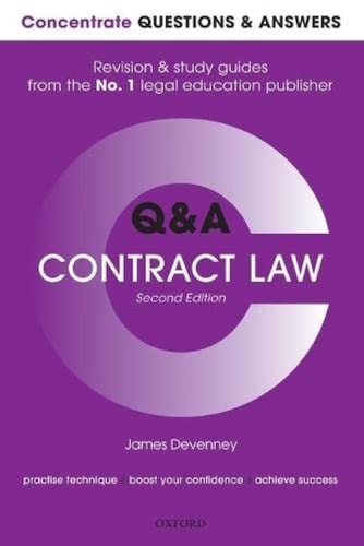 Concentrate Q&A Contract Law: Law Revision and Study Guide