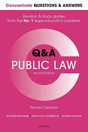 Concentrate Q&A Public Law: Law Revision and Study Guide