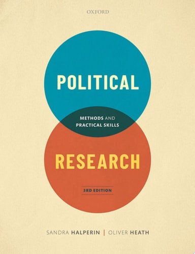 Political Research: Methods and Practical Skills