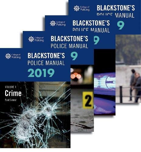 Blackstone's Police Manuals: Four Volume Set