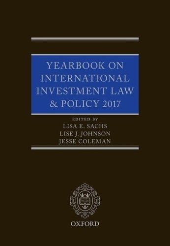 Yearbook on International Investment Law & Policy 2017