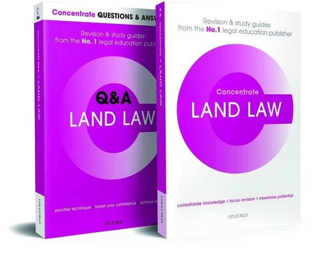 Land Law Revision Concentrate Pack: Law Revision and Study Guide