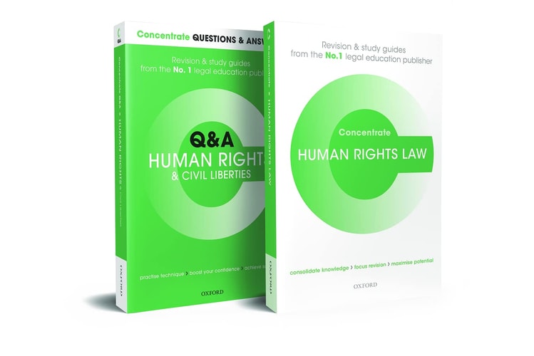 Human Rights Law Concentrate Pack: Law Revision and Study Guide