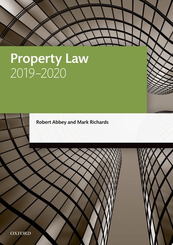 Property Law: Legal Practice Course Manuals