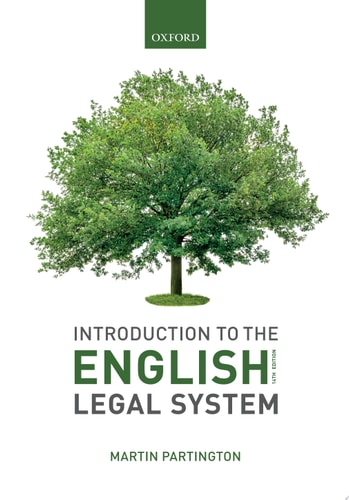 Introduction to the English Legal System