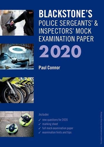 Blackstone's Police Sergeants' and Inspectors' Mock Examination Paper