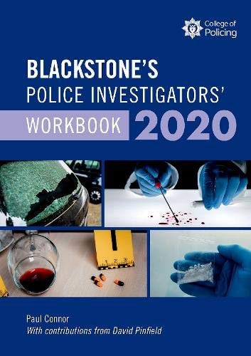 Blackstone's Police Investigators' Workbook