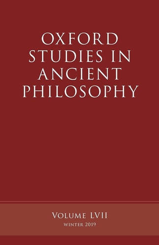 Oxford Studies in Ancient Philosophy: Volume 57
