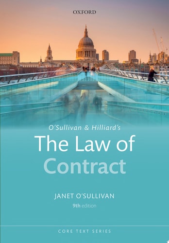 O'Sullivan & Hilliard's The Law of Contract