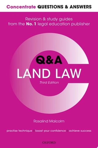 Concentrate Questions and Answers: Land Law