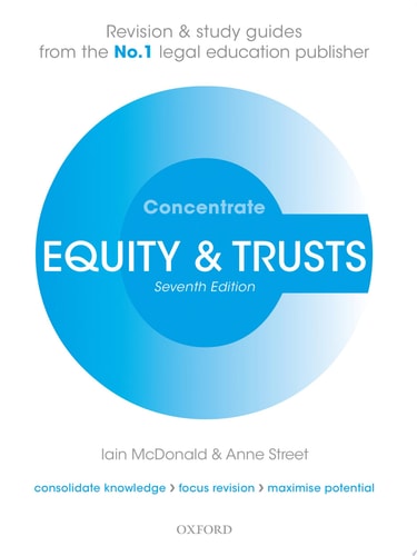Equity & Trusts Concentrate: Law Revision and Study Guide
