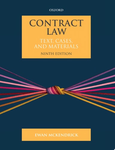 Contract Law: Text, Cases, and Materials