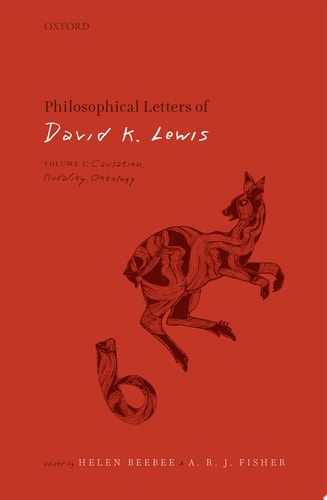 Philosophical Letters of David K. Lewis: Volume 1: Causation, Modality, Ontology