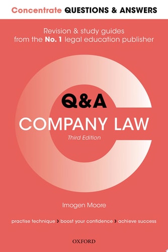 Concentrate Questions and Answers: Company Law